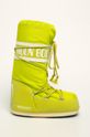 żółto - zielony Moon Boot - Śniegowce Nylon Damski