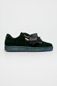 Puma - Buty Suede Heart Satin Wn's 362714 syntetyczny czarny 362714