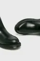 čierna Kožené topánky chelsea Dr. Martens Flora