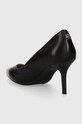 Boty Kožené lodičky Lauren Ralph Lauren Lanette 802723236001 černá