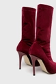 Trendyol - Botine burgundia TAKAW19AZ0063