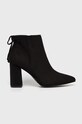 Corina - Botine gros negru C8870