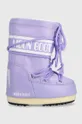 фиолетовой Детские сапоги Moon Boot Для девочек