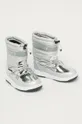 Moon Boot - Παιδικές μπότες χιονιού Soft ασημί