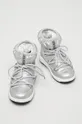 Moon Boot - Дитячі чоботи Low Nylon WP срібний
