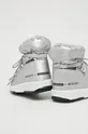 ασημί Moon Boot - Παιδικές μπότες χιονιού Low Nylon WP