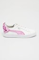 Puma - Pantofi copii Basket Bow Patent 367622 alb 367622