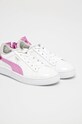Puma - Pantofi copii Basket Bow Patent 367622 367622 alb AW18