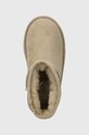 UGG cizme de zapada din piele întoarsă Classic Mini II bej 1017715K