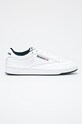 Reebok - Cipele Club C 85 zrnata koža bijela AR0457