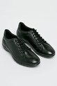 Geox - Buty skórzane U34A5D00043 czarny SS23
