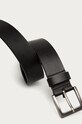 s. Oliver - Pasek skórzany 98.899.95.1771 czarny SS21