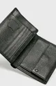 Strellson - Шкіряний гаманець чорний