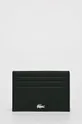 črna Lacoste usnjena denarnica Moški