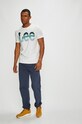 Kappa - Spodnie 703885 granatowy SS20