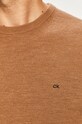 Calvin Klein - Pulover de lana K10K102727 bej