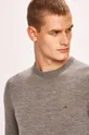 сірий Calvin Klein - Вовняний светр