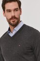 Tommy Hilfiger pulóver szürke MW0MW04979