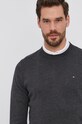 Svetr Tommy Hilfiger šedá MW0MW04978