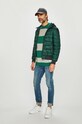 Tommy Jeans - Mikina DM0DM05168 tyrkysová AW18