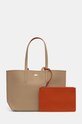 Lacoste torebka mieści A4 beżowy NF2142AA