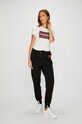Calvin Klein Jeans - Top J20J208600 alb SS19