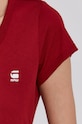 G-Star tricou D04434.2757 burgundia