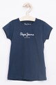 Pepe Jeans - Top dziecięcy Hana 104-180 cm z elastanem granatowy PG501567