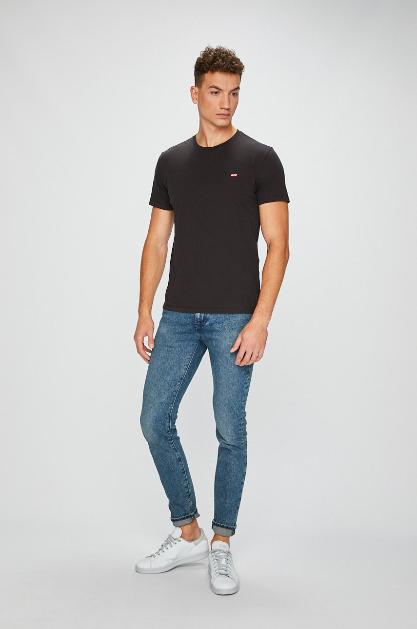 Levi's - T-shirt fekete