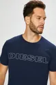 tmavomodrá Diesel - Pánske tričko