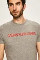 szary Calvin Klein Jeans - T-shirt J30J307856