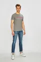 Calvin Klein Jeans - Pánske tričko sivá
