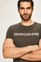 szary Calvin Klein Jeans - T-shirt J30J307856