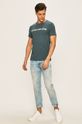 Calvin Klein Jeans - Tričko ocelová modrá