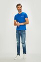 Calvin Klein Jeans - Tričko J30J307852 modrá AA00