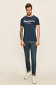 Pepe Jeans - Pánske tričko PM501594... tmavomodrá AA00