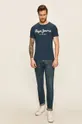 Pepe Jeans - T-shirt granatowy