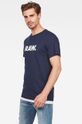 G-Star Raw - Majica D08512.8415 mornarsko plava AA00