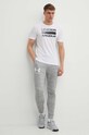 Tréningové tričko Under Armour Team Issue Wordmark 1329582 biela AW24