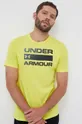 żółty Under Armour t-shirt