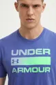 fioletowy Under Armour t-shirt
