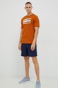 Under Armour t-shirt treningowy Team Issue Wordmark 1329582 pomarańczowy AW24