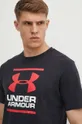 nero Under Armour t-shirt funzionale