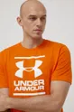 arancione Under Armour t-shirt funzionale