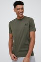 Under Armour tricou 1326799 verde SS24