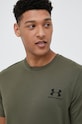 Under Armour t-shirt treningowy SPORTSTYLE LEFT CHEST zielony 1326799