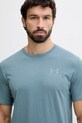 Under Armour t-shirt treningowy SPORTSTYLE LEFT CHEST zielony 1326799
