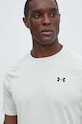 Tréninkové tričko Under Armour béžová 1326413