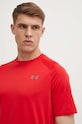 Under Armour tricou de antrenament Tech 2.0 rosu 1326413