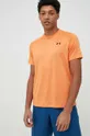 oranžna Kratka majica za vadbo Under Armour tech 2.0